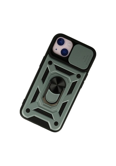 Apple İphone 13 Kılıf Pars Lens Yüzüklü Silikon
