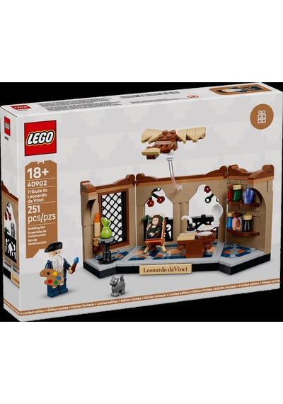 Lego Tribute To Leonardo Da Vinci 40902
