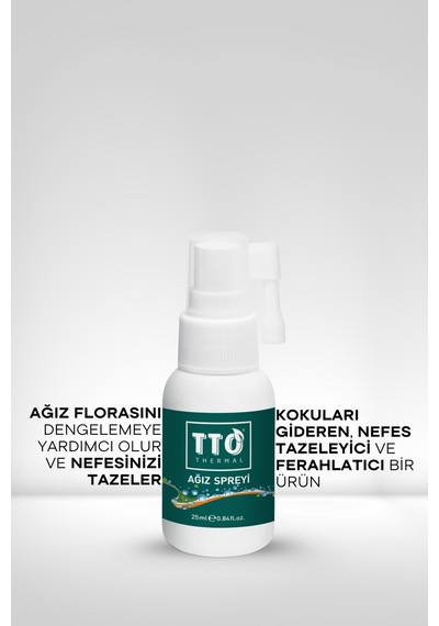 Tto Çay Ağacı Yağlı Ağız Oral Sprey 25 ML