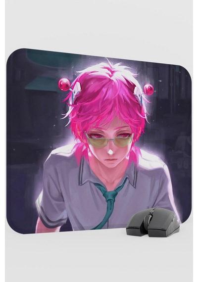 Saiki Kusuo Anime V3 - 48x40 Xl Gaming Kauçuk Kaymaz Taban Mouse Pad Fare Altlığı