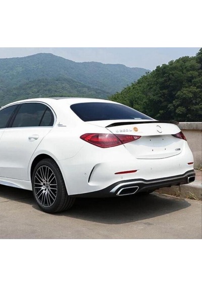Mercedes C Serisi W206 C63 Bagaj Üstü Piano Black Spoiler