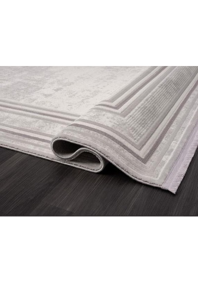 Çam Halı Scarlet Sc002g Gri Modern Desen Salon Halısı