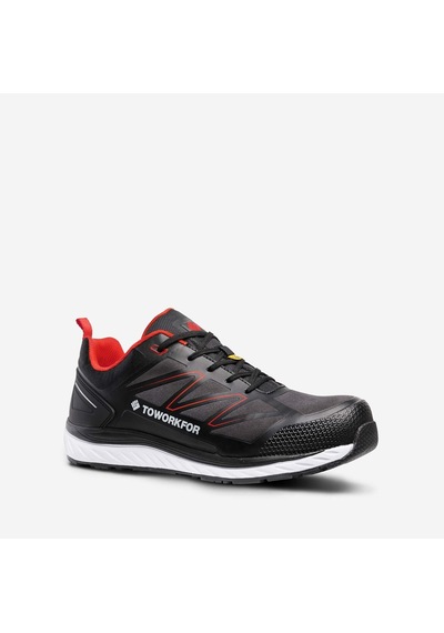 Toworkfor Warm Up Red S3 Src Esd İş Ayakkabısı Kırmızı