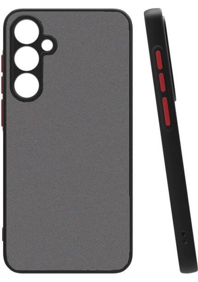 Galaxy S23 Fe Kılıf Hux Düğme Ve Kapak Zıt Renk Kılıf