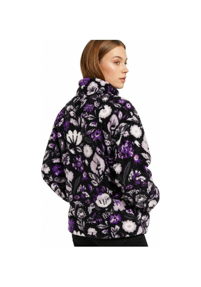 Genius Store Kadın Peluş Tam Fermuarlı Cepli Sherpa Kuzu Kumaş Oversize Peluş Polar Sweatshirt Mor Genius Store Kadın Peluş Tam Fermuarlı Cepli Sherpa Kuzu Kumaş Oversize Peluş Polar Sweatshirt Mor