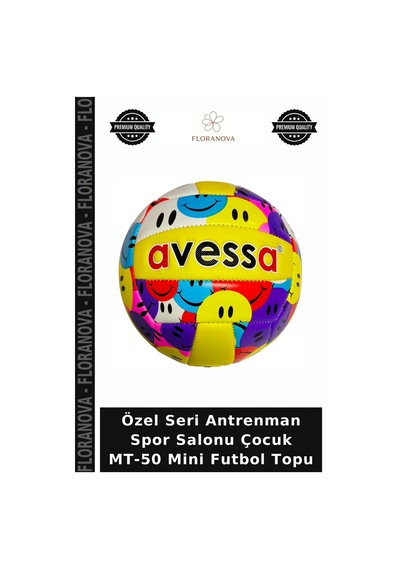 Özel Seri Antrenman Spor Salonu Çocuk Mt-50 Mini Futbol Topu Çok Renkli