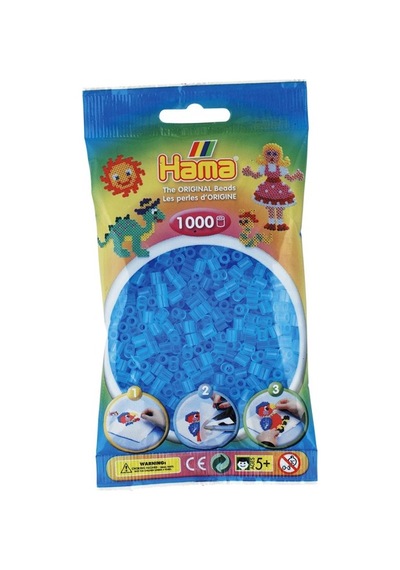 1.000'Lik Hama Midi Boncuk - Şeffaf Akua