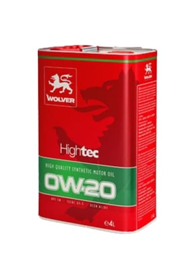 Wolver Ultra 0W-20 Sentetik Motor Yağı 4 L