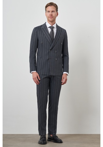 Morven Erkek Lacivert Keten Trend Kruvaze Slim Fit Sivri Yaka Takım Elbise 25ys001002200 Lacivert Morven Erkek Lacivert Keten Trend Kruvaze Slim Fit Sivri Yaka Takım Elbise 25ys001002200 Lacivert