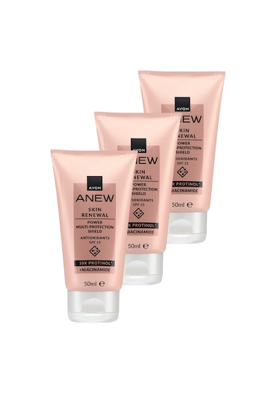 Anew Power Çok Amaçlı Cilt Koruyucu Krem Spf15 50 Ml. Üçlü Paket