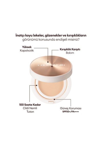 Bakım Ve Yoğun Kapatıcılık Sunan Krem Bb Chogongjın Bb Pact 21n Spf50+/pa++++ 21