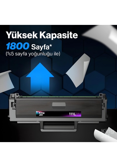Kingjet Mlt d111l 20'li Paket Samsung Uyumlu Çipli Toner