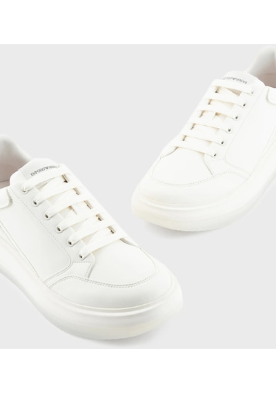 Emporio Armani Erkek Ayakkabı X4x633 Xm964 M801 Beyaz