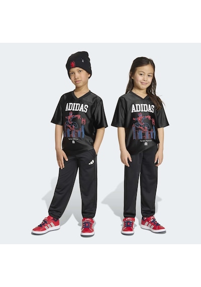 Adidas Marvel Spider-man Çocuk Siyah Tişört Kg6140
