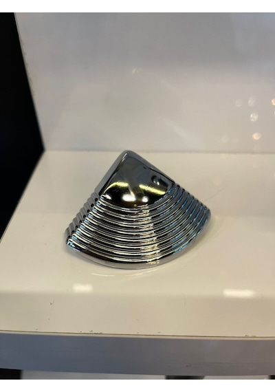 Shell Metal Kulp 64mm Krom Dolap Kapak Tv Ünite Mutfak Modern Çekmece Mobilya Kulbu Komidin