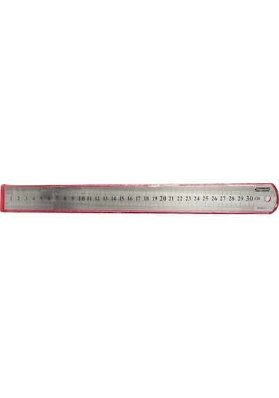 Bigpoint Çelik Cetvel 30 Cm Çok Renkli