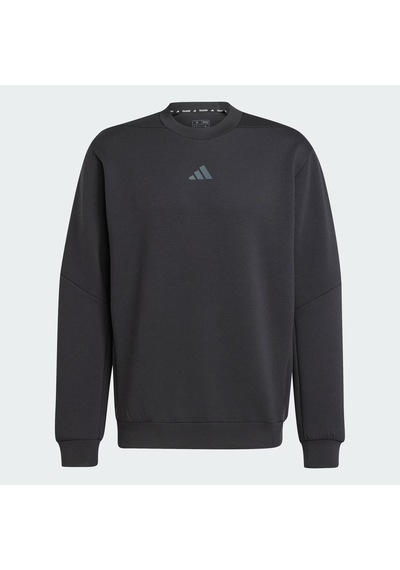 Adidas Designed For Training Crew Erkek Sweatshirt C-adıjj4642e50a00 Siyah