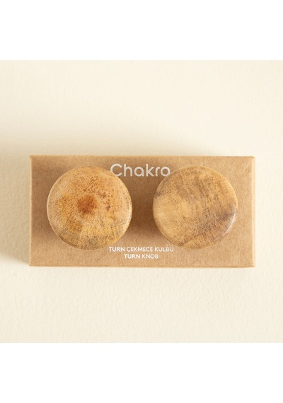 Chakra Natura 2'li Çekmece Kulbu Natural
