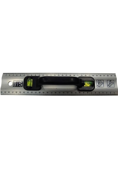 Bts 12265 Alüminyum Cetvel Terazi 30 Cm
