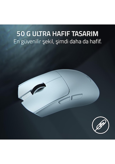 Razer Vıper V4 Pro Kbs. Mouse Beyaz- Rz01-05630200-r3g1