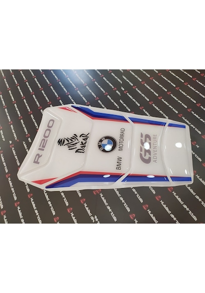 Bmw R1200 Gs Special Dakar Tank Pad Beyaz