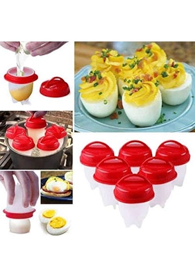 Silikon Yumurta Haşlama Kabı 6lı Set Genel
