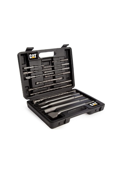 Cat Da03902 17 Parça Tungsten Karbür Sds-plus Beton Kırıcı/delici Matkap Ucu