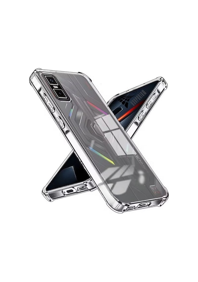 Infinix Gt 30 Pro Uyumlu Silikon Kılıf - Darbe Emici Kamera Korumalı Esnek Kapak - Şeffaf Şeffaf