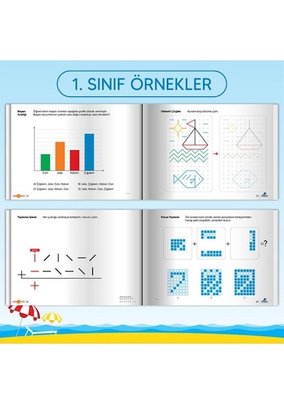 Adeda Tatil Etkinlikleri Kitabı-1.Sınıf