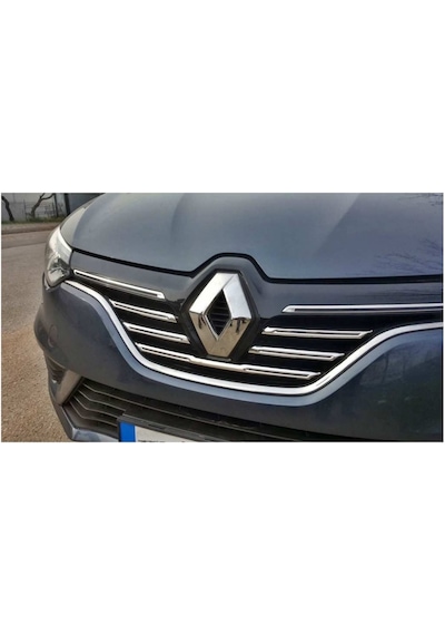 Renault Megane 4 Hb-Sd Krom Ön Panjur 2016 ve Üzeri