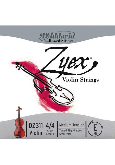 D'addario Dz311 Zyex Tek Keman Mi E Teli 4/4 Karbon Çelik Y