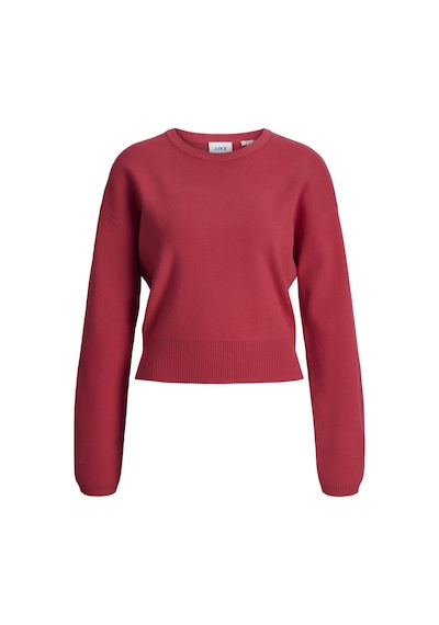 Jack & Jones Kadin Bisiklet Yaka Kazak - Darsha - 12281215 Barberry