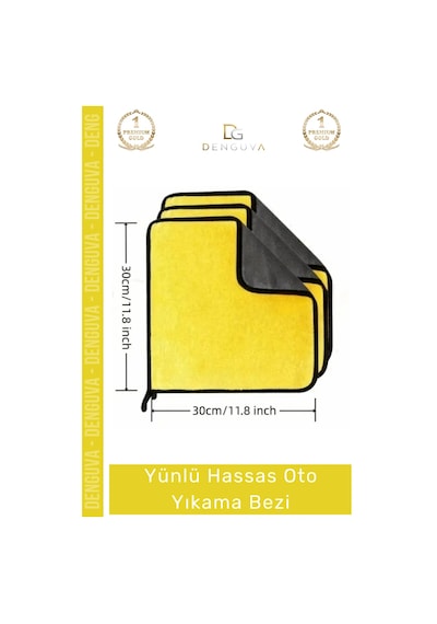 Mikrofiberbez Nano Teknoloji Yünlü Araba Temizlik Çizmez Yüzey Mikrofiber Hassas Oto Yıkama Bezi