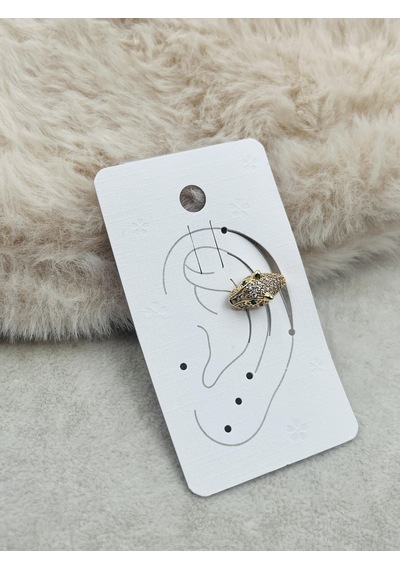 Piercing Kikirdak Küpe 7 Gümüş İş Kadını Stili Zarif Hediye Model C4f699 Çok Renkli
