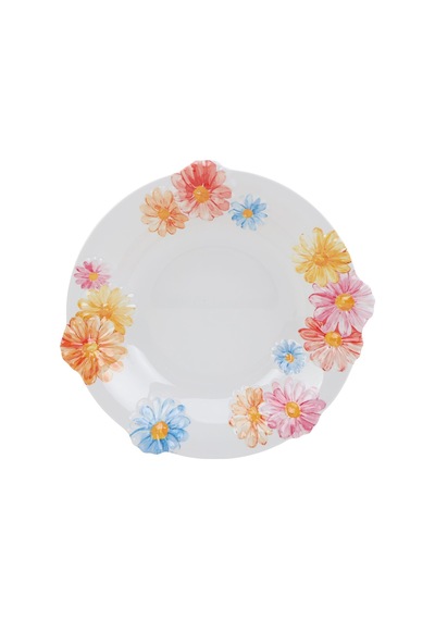 Lucky Art Florısta Melamın 33cm Geniş Kase