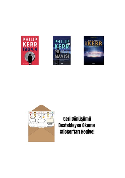 1984.4 + Prusya Mavisi + Sahte Dokuz + Okuma Sticker'ları
