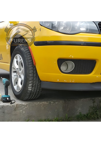 Fiat Albea 2002-2013 Uyumlu H Lip Esnek Ön Lip 2 Parça Karlık Ön Ek Tampon Altı Dill