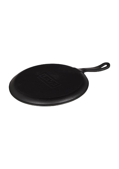 Döküm Krep / Pizza / Pancake Tavası, Yuvarlak, Metal Saplı, 20cm Çok Renkli