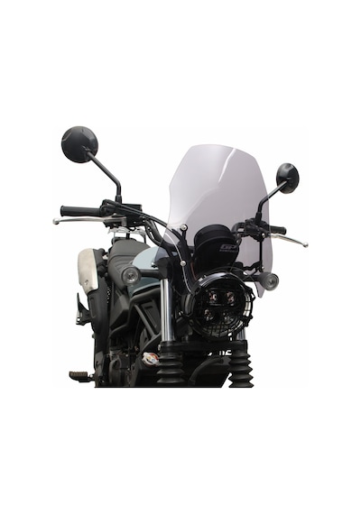 GP Kompozit Honda CL 250 2023-2024 Uyumlu Ön Cam Şeffaf 39 cm