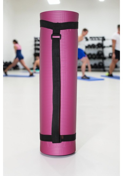 Ayarlanabilir Mat Taşıma Askısı Yoga Pilates Kamp Mat Taşıma Kayışı Siyah