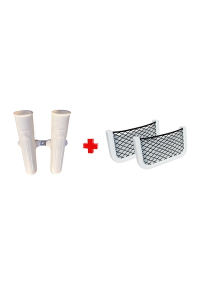 Sealux Marine 2li Kamış Yuvası & 2 Adet Eşya Taşıyıcı Ceplik