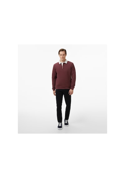 Nautica Erkek Krem Regular Fit Polo 026 K57309t Bordo