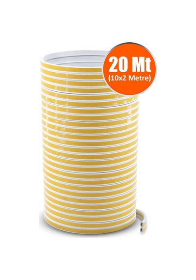 Kapı Pencere Bandı Fitili Yapışkanlı Soğuk Izolasyon Bant 10x2=20