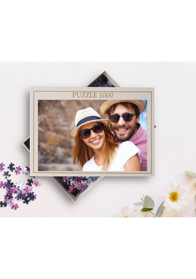 Kişiye Özel Fotoğraflı 1000 Parça Profesyonel Puzzle