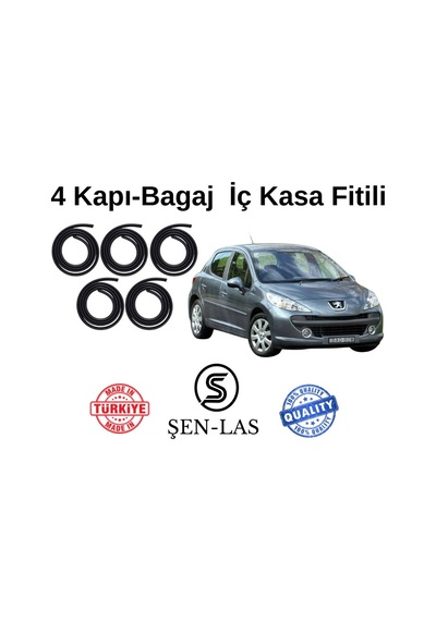 Peugeot 207 Şen-las 4 Kapı + Bagaj Fitili Şl14311