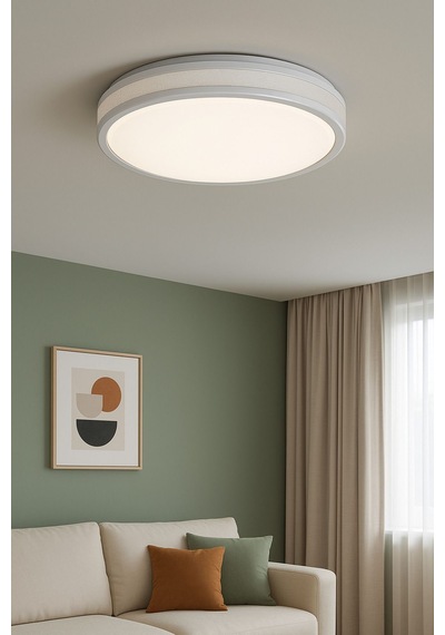Ionia Model Özel Tasarım 26 Cm Beyaz Işık Led Plafonyer Avize