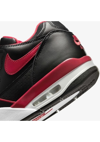 Nike Air Flight '89 Low Black Red Leather Basketball Shoes Hakiki Deri Basketbol Ayakkabısı Siyah Kırmızı Nike Air Flight '89 Low Black Red Leather Basketball Shoes Hakiki Deri Basketbol Ayakkabısı Siyah Kırmızı