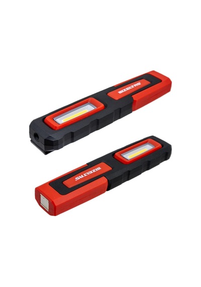 İzeltaş Cob Led Şarjlı Küçük Boy Çalışma Lambası 200 Lm Kırmızı - Siyah