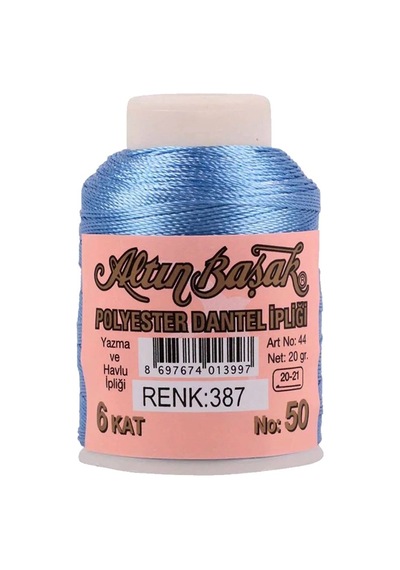 Altınbaşak Oya Ve Dantel İpi 20 Gr - Royaleks - No: 387 Çok Renkli