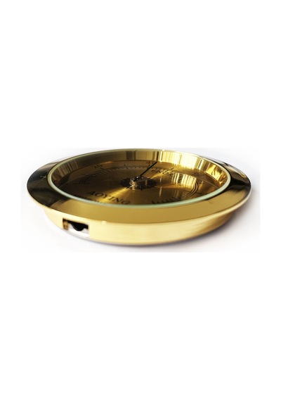 Metal Humidor Higrometresi ve Nemlendirici Haznesi Seti 50 + 43 MM